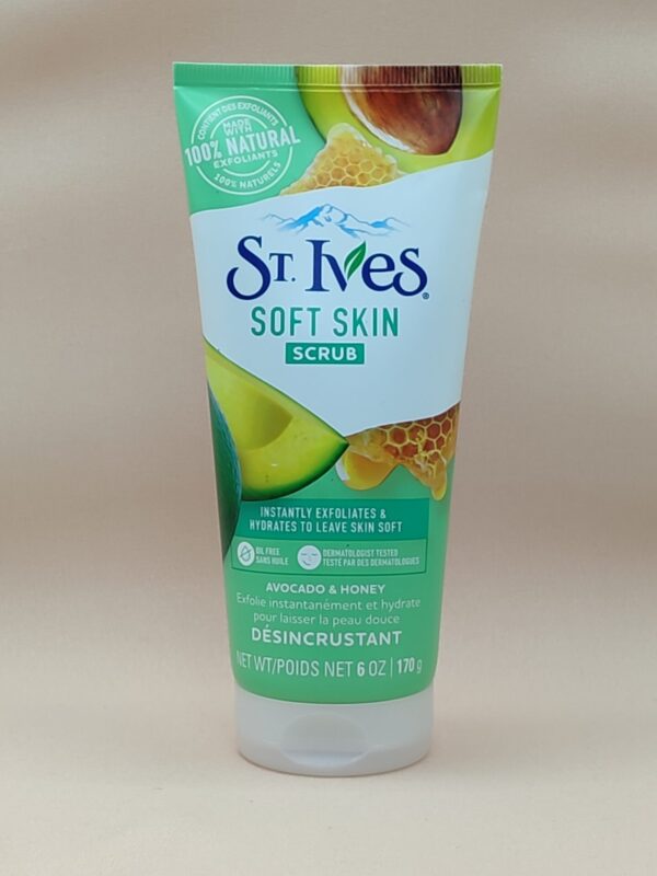 Мягкий скраб для лица St.Ives авокадо и мед