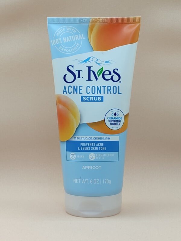 Скраб для лица St. Ives Acne Control Oil Free Apricot Scrub 170гр