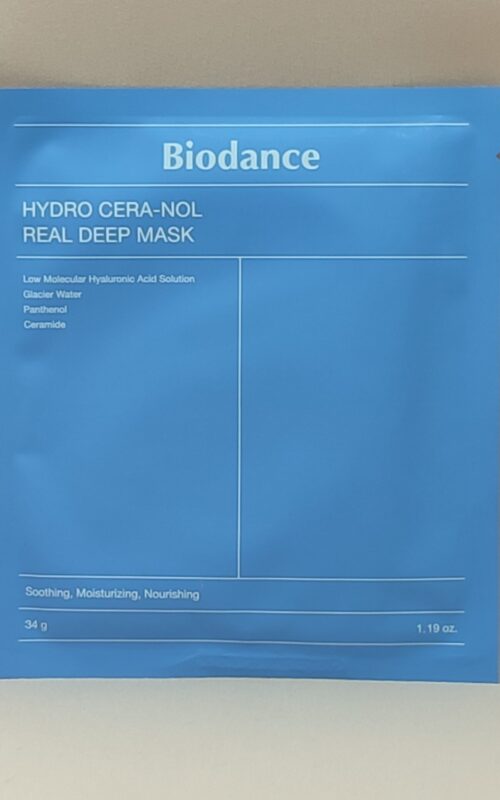 Ночная гидрогелевая увлажняющая маска для лица Biodance Hydro Cera-Nol Real Deep Mask