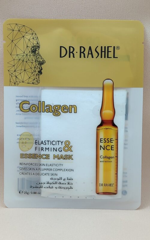 Тканевая маска для эластичности кожи лица dr.rashel collagen