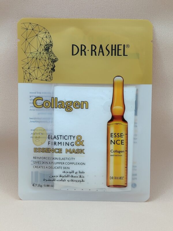 Тканевая маска для эластичности кожи лица dr.rashel collagen