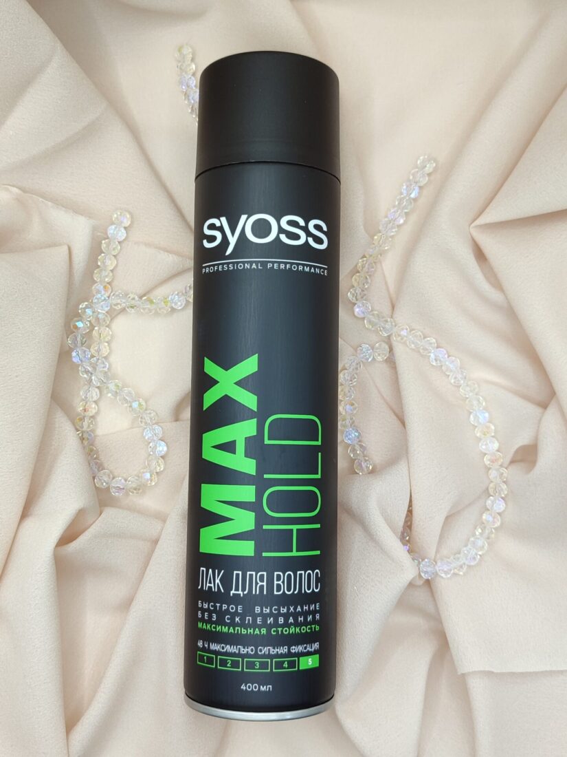 Лак для волос Schwarzkopf Syoss Max Hold