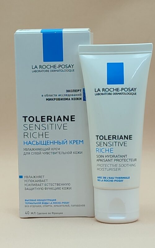 Увлажняющий крем для сухой кожи la roche-posay toleriane sensitive rich (40мл)