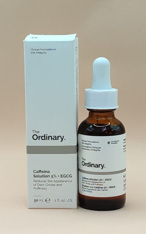 Сыворотка вокруг глаз с кофеином от тёмных кругов the ordinary caffeine solution 5% + egcg. 30мл