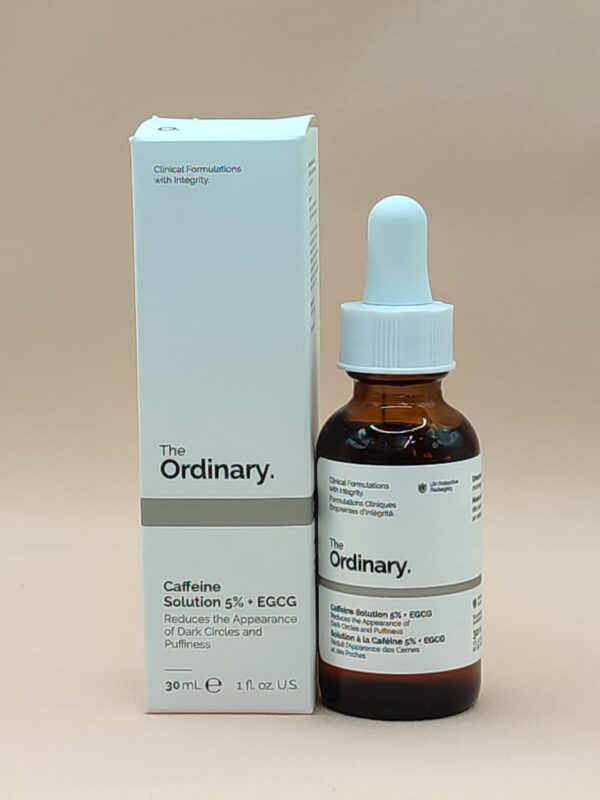 Сыворотка вокруг глаз с кофеином от тёмных кругов the ordinary caffeine solution 5% + egcg. 30мл