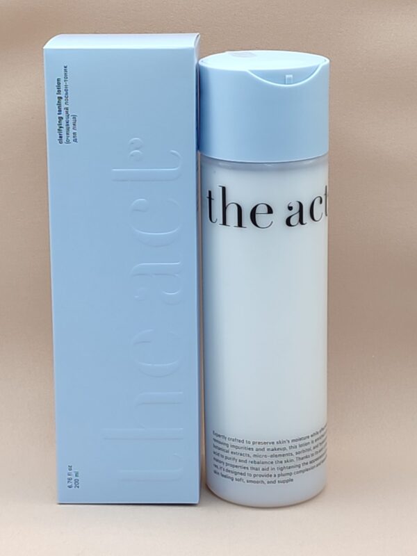 Очищающий лосьон-тоник для лица The Act Clarifying Toning Lotion 200мл