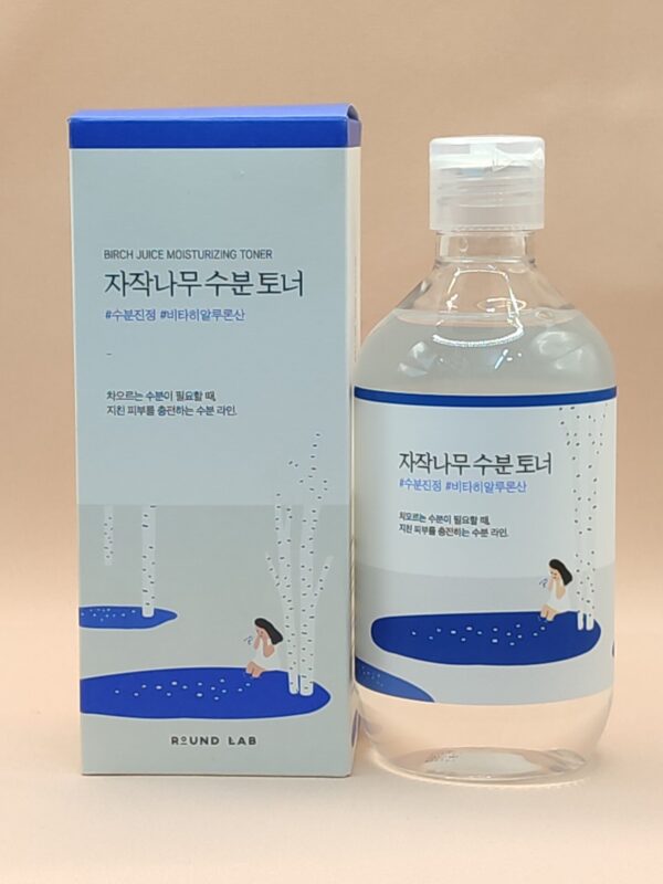 Увлажняющий тонер с березовым соком round lab birch juice moisturizing (300 мл)