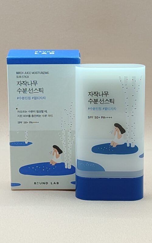 Солнцезащитный стик round lab birch juice moisturizing sun stick spf 50+ pa++++ (19gr)