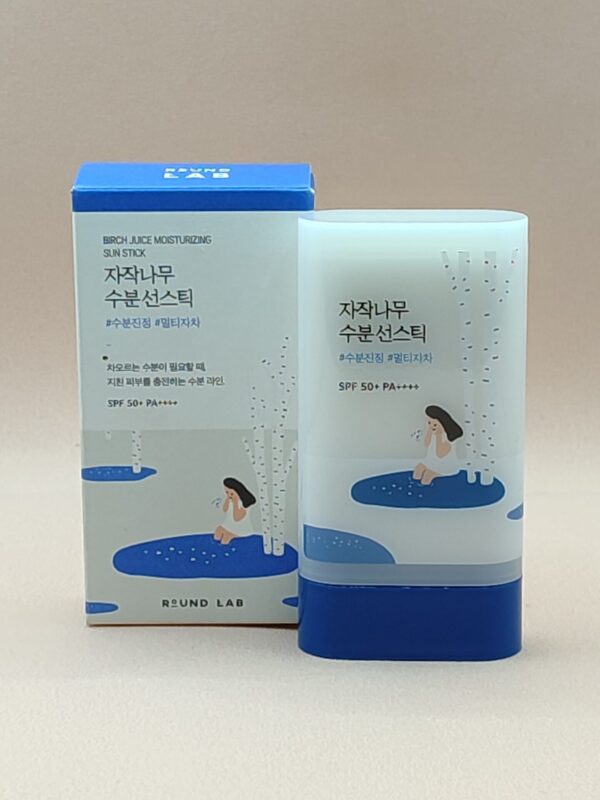 Солнцезащитный стик round lab birch juice moisturizing sun stick spf 50+ pa++++ (19gr)