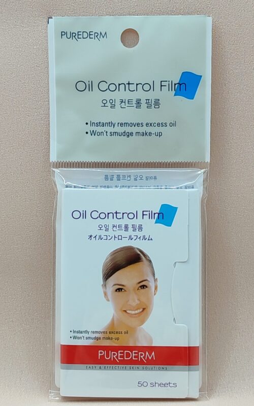Матирующие салфетки для лица purederm oil control film (50шт)