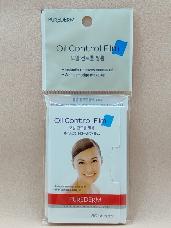 Матирующие салфетки для лица purederm oil control film (50шт)