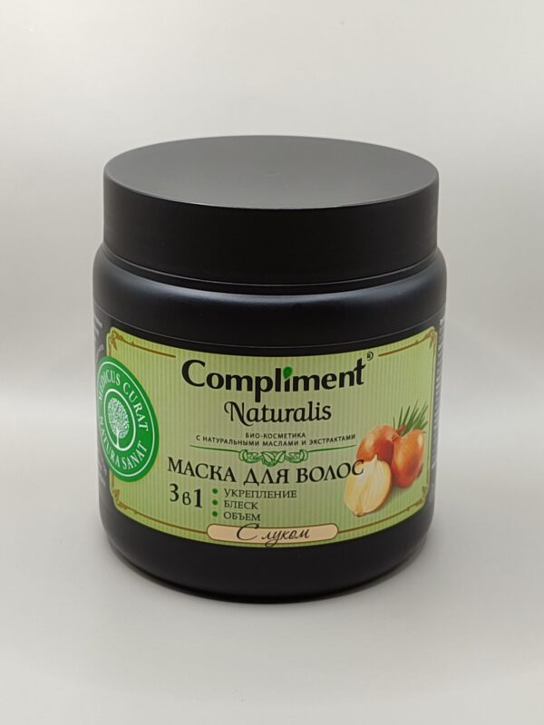 Маска для волос Compliment Naturalis 3 в 1 с луком