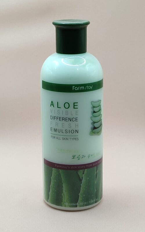 Увлажняющая эмульсия для лица Farm Stay Aloe Visible Difference Fresh Emulsion, 350 мл