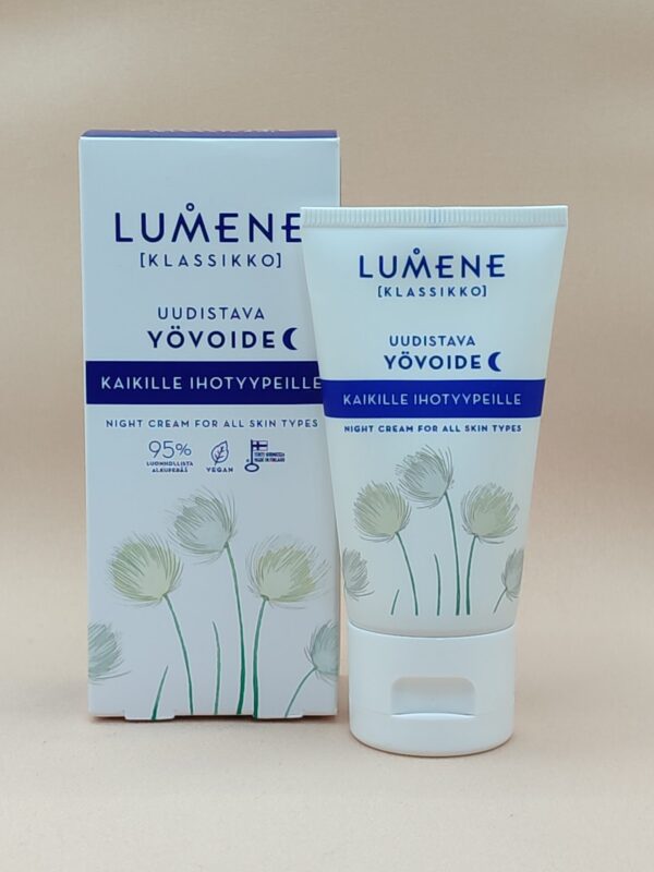 Восстанавливающий ночной крем для лица Lumene Klassikko Classics Restoring Night Cream. 50мл