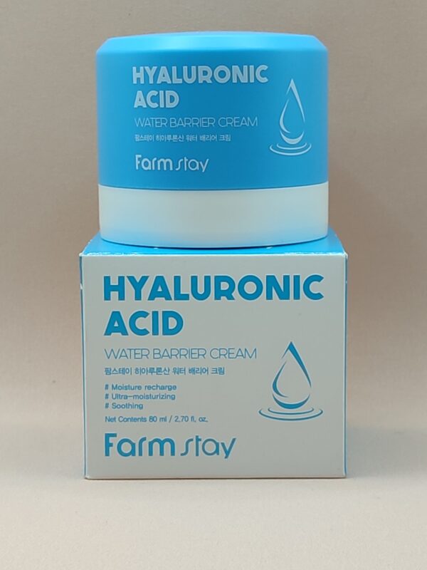 Увлажняющий крем с гиалуроновой кислотой farm stay hyaluronic acid water barrier cream (80мл)
