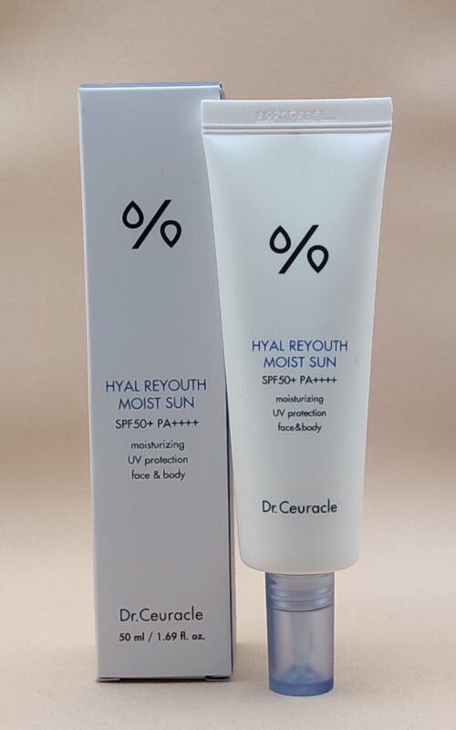 Солнцезащитный увлажняющий крем dr.ceuracle hual reyouth moist sun spf50+ pa++++
