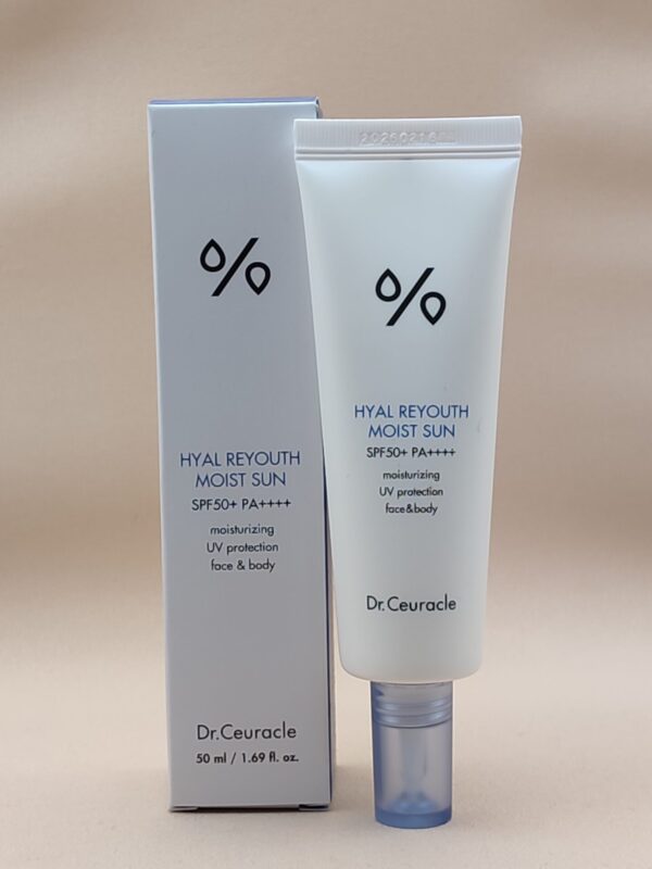 Солнцезащитный увлажняющий крем dr.ceuracle hual reyouth moist sun spf50+ pa++++