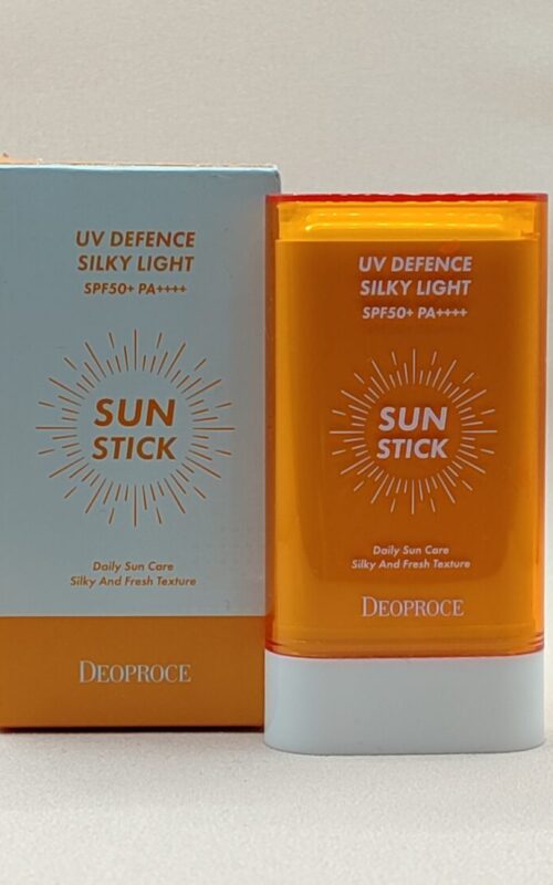 Солнцезащитный стик Deoproce Sun UV Defence Silky Light Sun Stick SPF 50+PA++++
