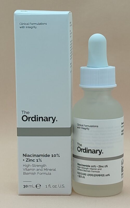Сыворотка для лица с ниацинамидом и цинком ordinary niacinamide 10%+ zink 1% (30мл)