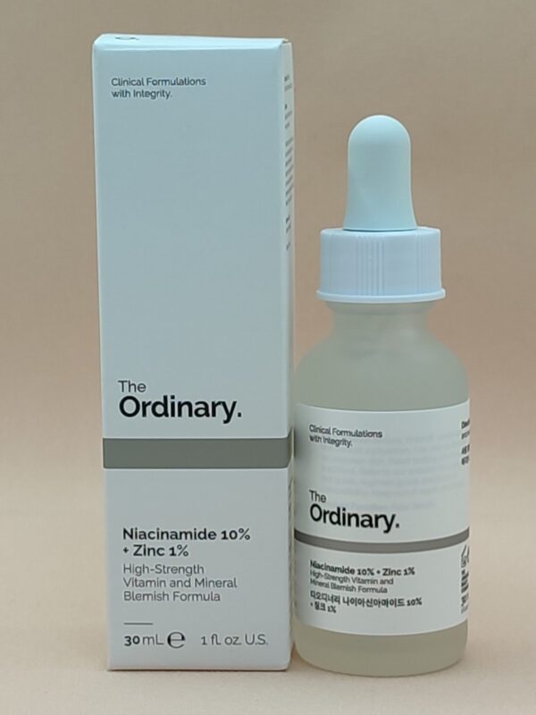 Сыворотка для лица с ниацинамидом и цинком ordinary niacinamide 10%+ zink 1% (30мл)