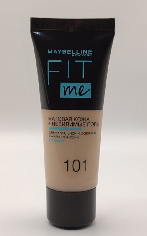 Тональный крем maybelline fit me оттенок 101