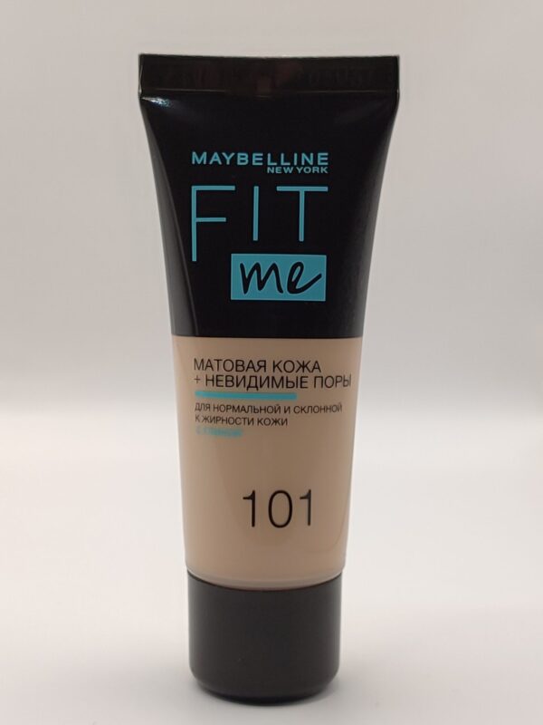 Тональный крем maybelline fit me оттенок 101