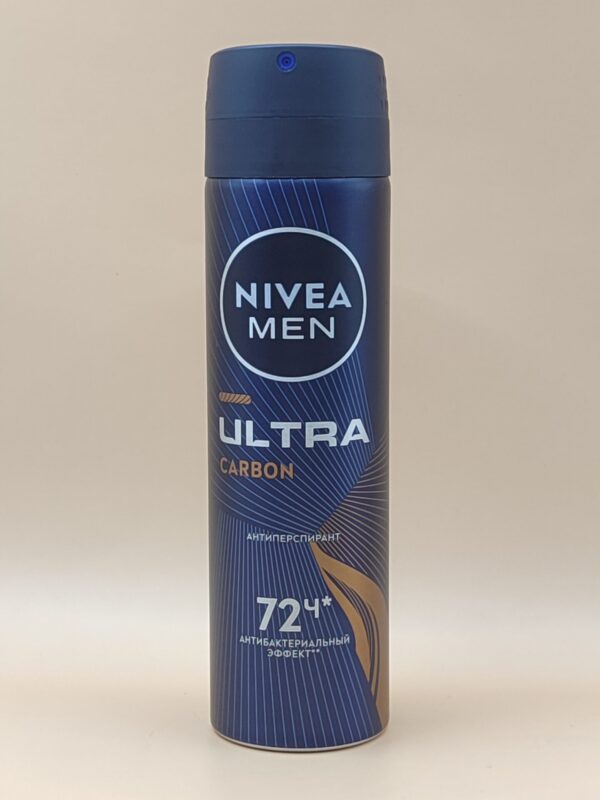 Антиперспирант nivea men ultra carbon 72ч 150 мл