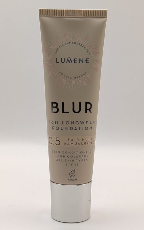 Стойкая тональная основа lumene blur spf 15 № 0.5 fair nude 30 мл