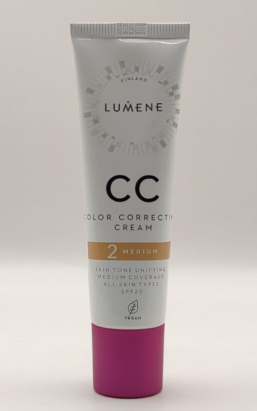 Cc-крем для лица lumene color correcting cream абсолютное совершенство spf20 (30 мл) — medium средний