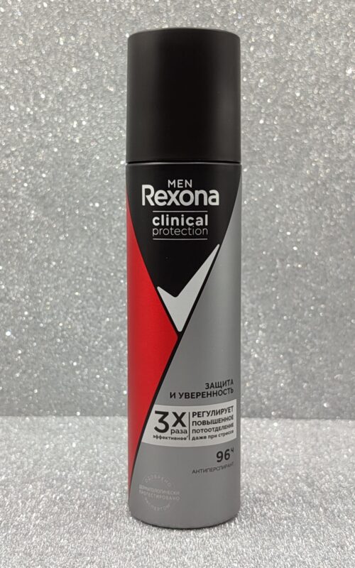 Дезодорант-антиперспирант rexona men clinical protection защита и уверенность