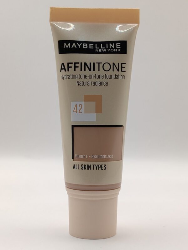 Тональный крем maybelline new york affinitone совершенный тон №42 темно-бежевый 30 мл