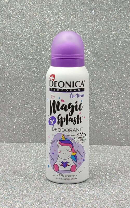 Дезодорант детский deonica for teens magic splash 8+ 125мл