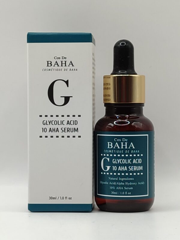 Сыворотка c гликолевой кислотой для проблемной кожи cos de baha glycolic acid 10 aha serum. 30мл