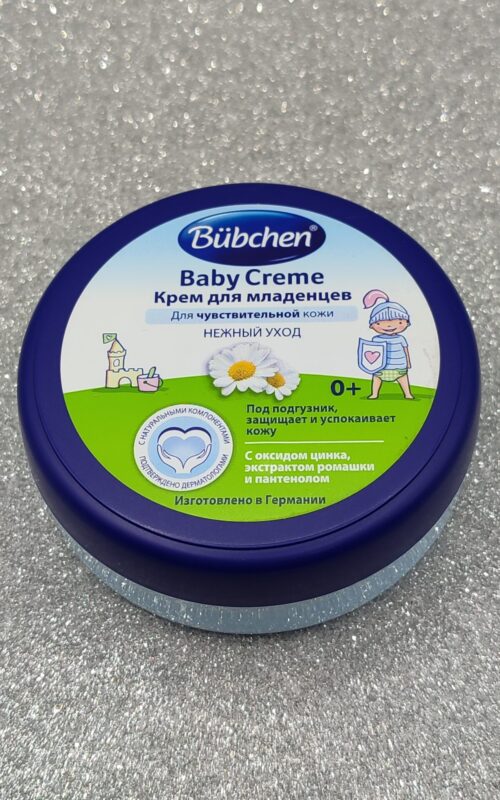 Крем под подгузник для младенцев bubchen ромашка и пантенол, для чувствительной кожи, 0+ мес., 150 мл
