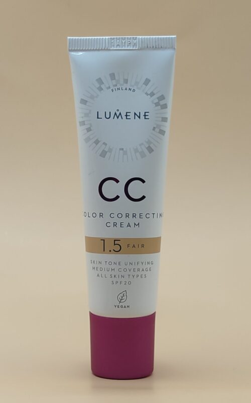 Cc-крем для лица lumene color correcting cream абсолютное совершенство spf20 (30 мл) — fair натуральный