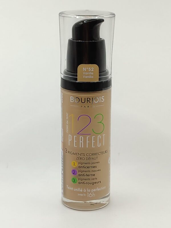 Тональный крем bourjois 1.2.3. perfect № 52 светлый бежевый 30 мл