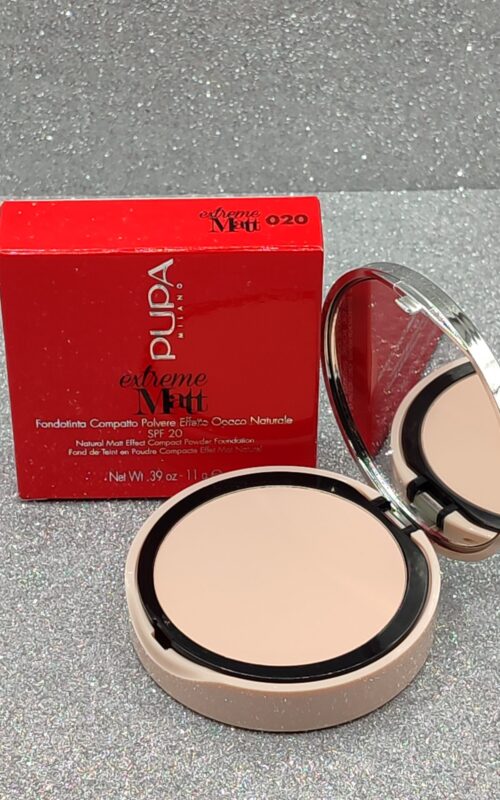 Пудра pupa extreme matt compact powder №020