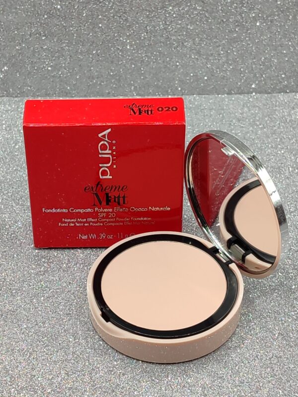 Пудра pupa extreme matt compact powder №020