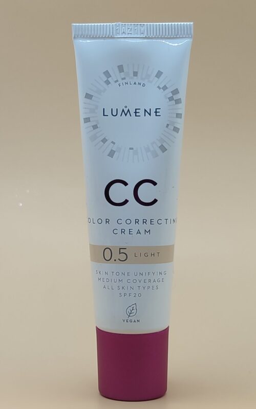 Cc-крем для лица lumene color correcting cream абсолютное совершенство spf20 (30 мл) — light светлый