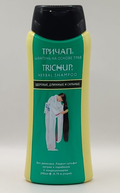 Шампунь для волос на основе трав trichup здоровые длинные и сильные 200 мл