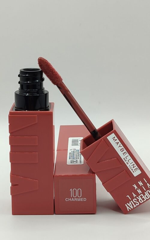 ЖИДКАЯ ГЛЯНЦЕВАЯ ПОМАДА SUPER STAY VINYL INK 100