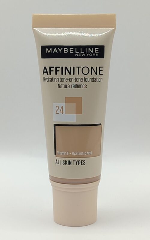 Тональный крем maybelline new york affinitone совершенный тон №24 золотисто-бежевый 30 мл