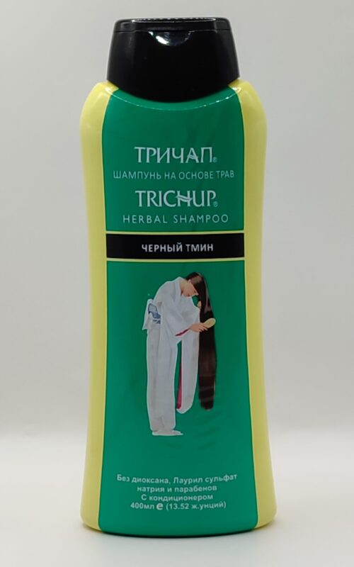 Шампунь для волос на основе трав trichup черный тмин 400мл