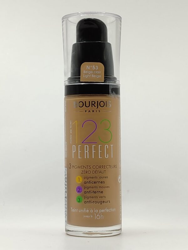 Тональный крем bourjois 1.2.3. perfect № 53 натуральный 30 мл