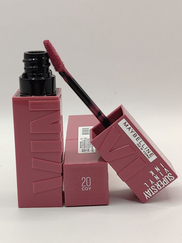 Помада maybelline super stay vinyl ink 20
