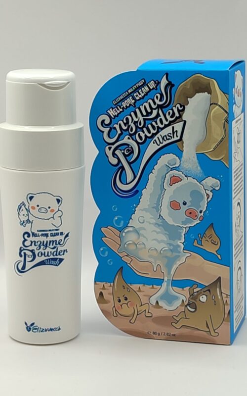 Энзимная пудра для умывания elizavecca milky piggy hell-pore clean up enzyme powder wash. 80гр