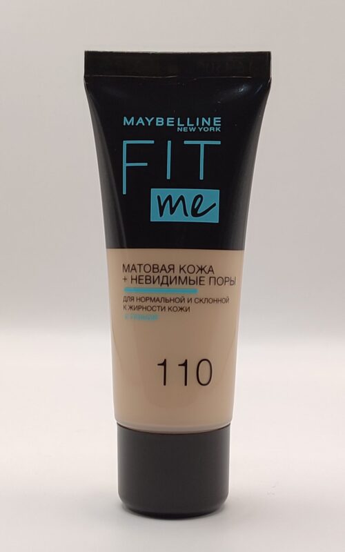 Тональный крем maybelline fit me оттенок 110