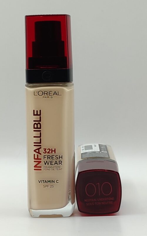 Тональный крем loreal paris infaillible свежий тон 010
