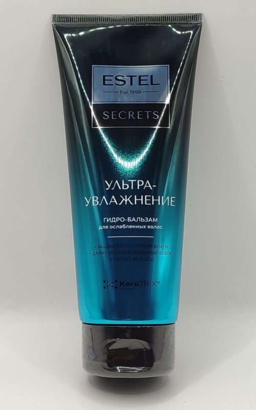 Бальзам для ослабленных волос estel secrets ультра-увлажнение. 200мл