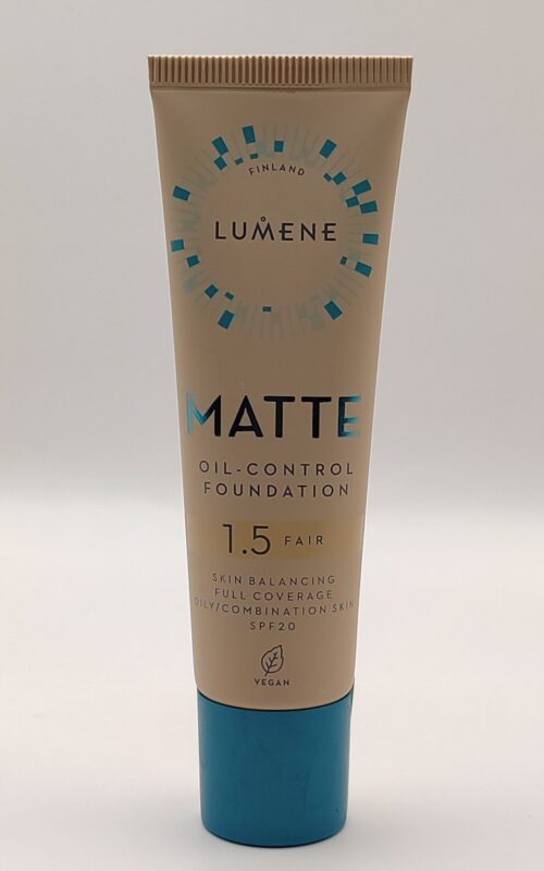 Матирующая тональная основа lumene matte control oil-free foundation spf20 1.5 fair 30 мл